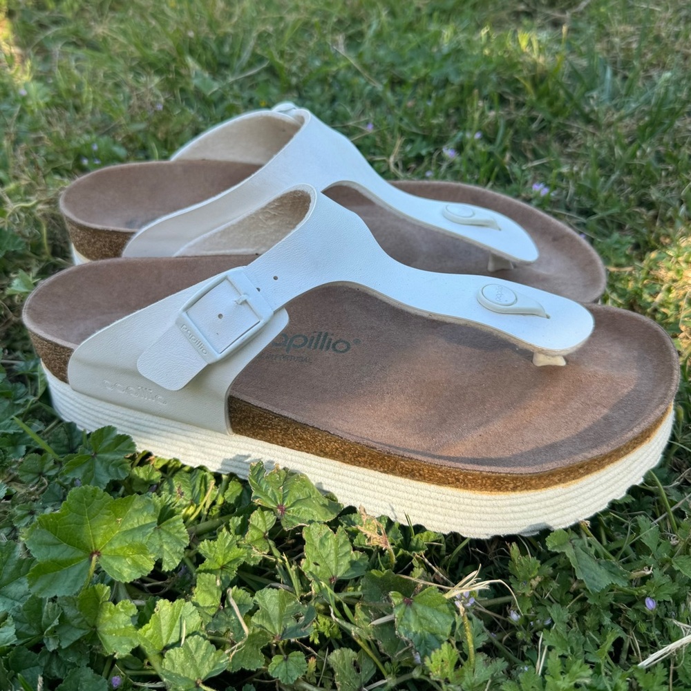 Birkenstock Papillio Gizeh Vegan Platform Sandals